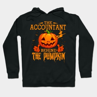 Mens The CHEF Behind The Pumpkin T shirt Funny Halloween T Shirt_ACCOUNTANT Hoodie